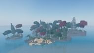 Talk to the Sea Traveler on Waveborne Island to go back to the first sea (Image via Fisch Wiki)